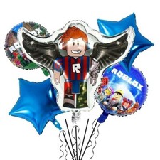 Gaming Roblox Foil Balloons Birthday Balloons Cartoon Anime Kids Party Supplies