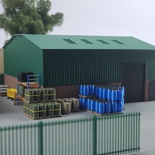 Model railway warehouse - model, /