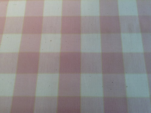 Yachting check pink - check, cotton