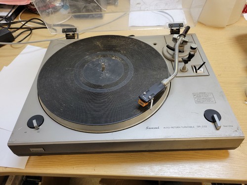 Sansui 232 auto return - sansui, sr-232