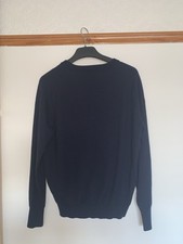 Men's Galvin Green Navy V-Neck Wool Blend Golf Jumper Sweater XL