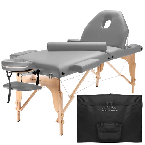 Portable light gray massage - portable,