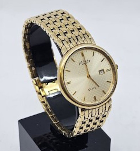 Rotary elite swiss made - elite, gold