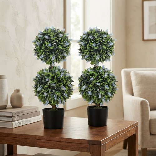 Realistic lavender ball trees - realistic,