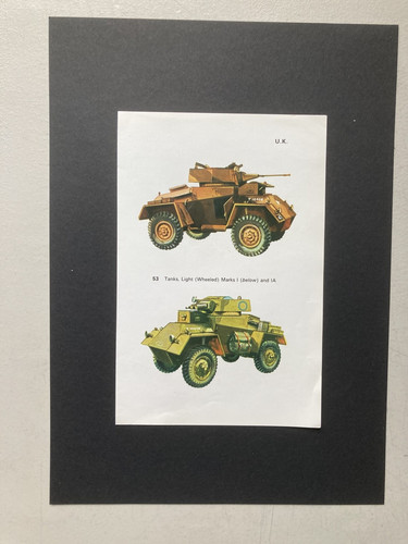 Vintage military print british - military, print-british