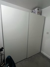 White Sliding Door Wardrobe