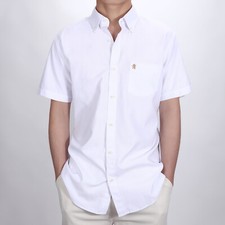 Mens Short Sleeve Oxford Shirt