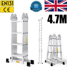Aluminium telescopic - 4.7m,