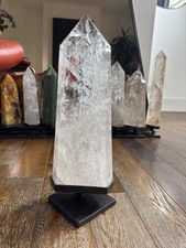 Large Clear Quartz Tower –