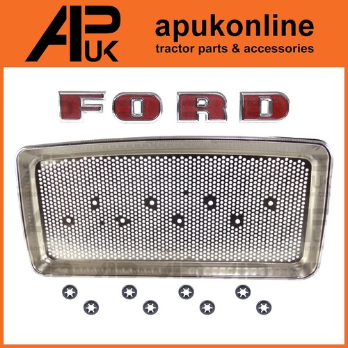 Chrome upper grille letter - chrome,