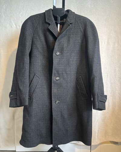 Vintage men grey wool - grey,