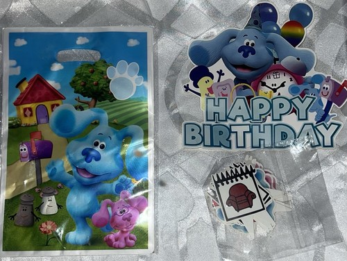 Blues clues birthday cake - clues,