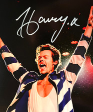 Harry styles hand singed - hand, 8x10