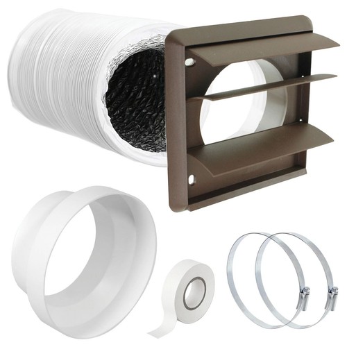 Exterior venting kit hose - exterior,