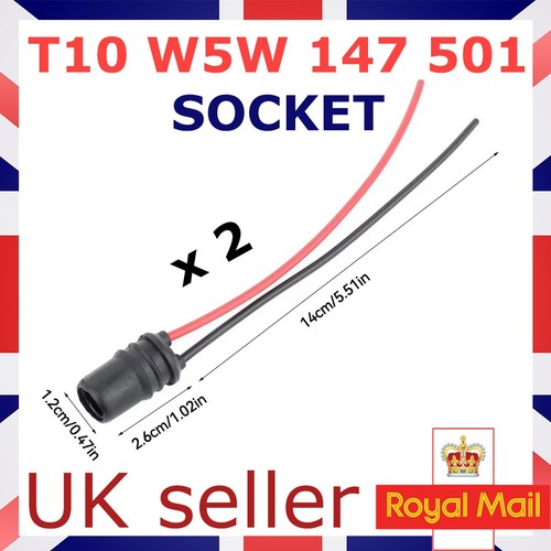 Pcs t10 w5w 147 501 - 2,