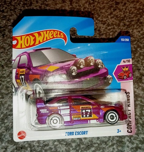 Hotwheels ford escort - hotwheels, purple