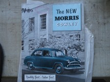 THE NEW MORRIS COWLEY   SALES