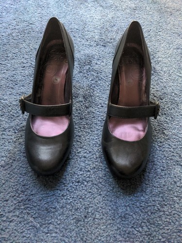 Clarks women black leather - women's,