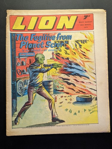 Lion comic 28th march 1970 - 28th,