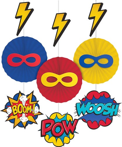 Superhero party decorations - superhero,