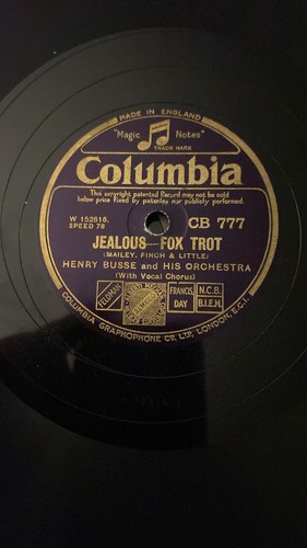 Rare 78rpm record henry - record,,