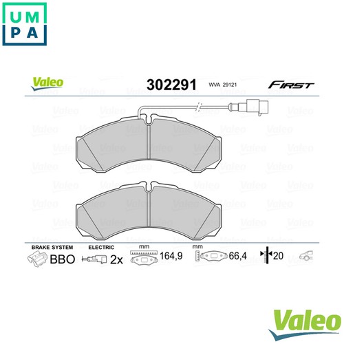 Brake pad set disc - set,