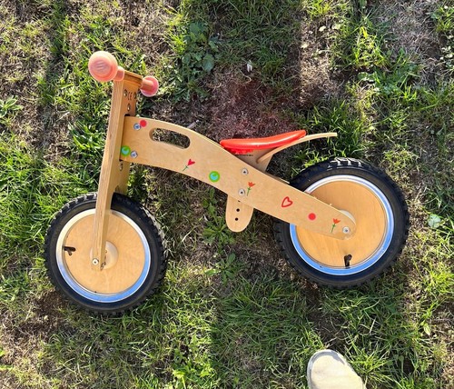 Janod wooden balance bike - janod,