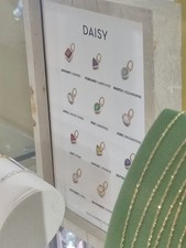 Daisy London Silver love Ruby July Birthstone Charm Only Sterling Silver Brand