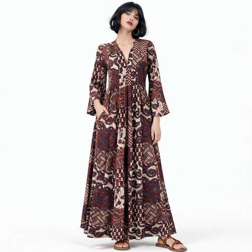 Vintage 70s kaftan hawaiian - vintage,