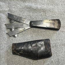 Victorian 3 Blade, Bone & Steel blood letting  Fleam J Rodgers & son Veterinary