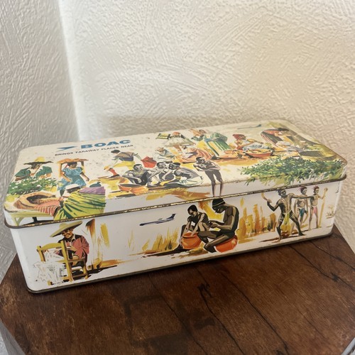 Vintage boac brings faraway - vintage,