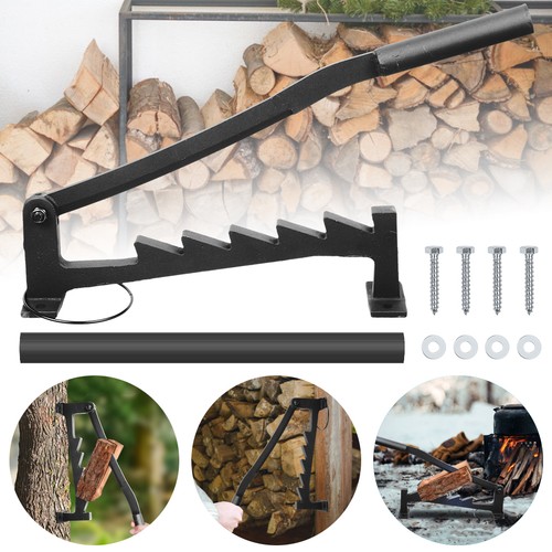 Wall mounted wood splitter - wood,