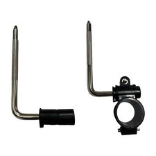 Electronic Drum Pad Support Arm Electronic Drum L Rod for Stage Performances