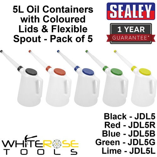 Sealey oil container coloured - oil,