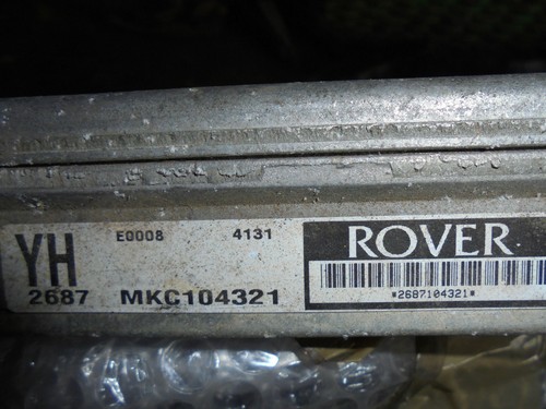 Rover ecu key fob kit - kit,
