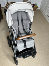 Nuna Mixx Next Pushchair with Raincover in Granite RRP £660 BONUS-changing bag