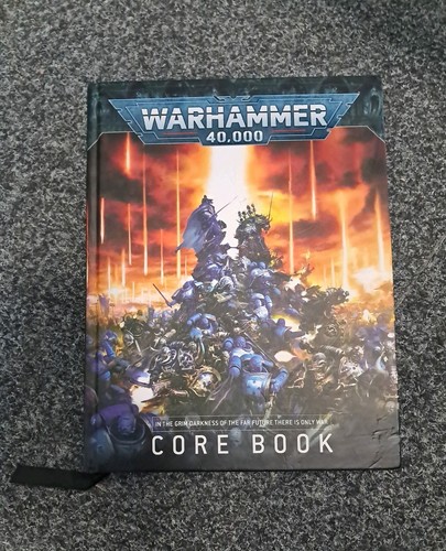 Warhammer 40k core rule book - rule,