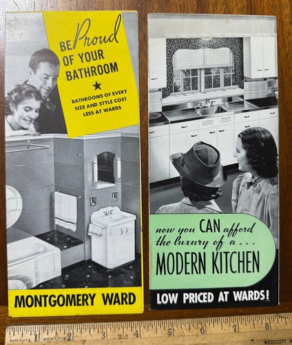 Vtg 1930s lot brochures - vtg, 2