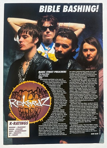 Manic street preachers 1994 - manic,