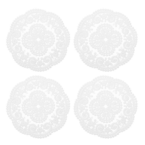 Lace coasters 7inch - coasters,, 4.7inch