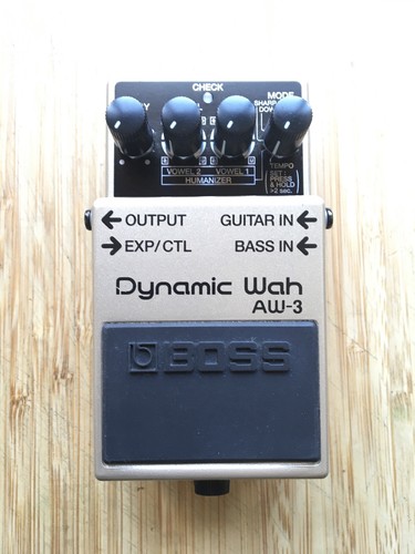 Boss dynamic wah guitar - aw-3,