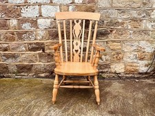 Vintage Solid Wood Windsor