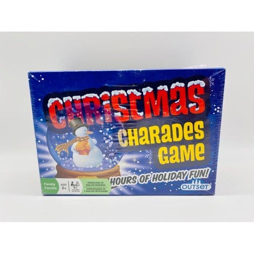 Christmas charades game - charades,