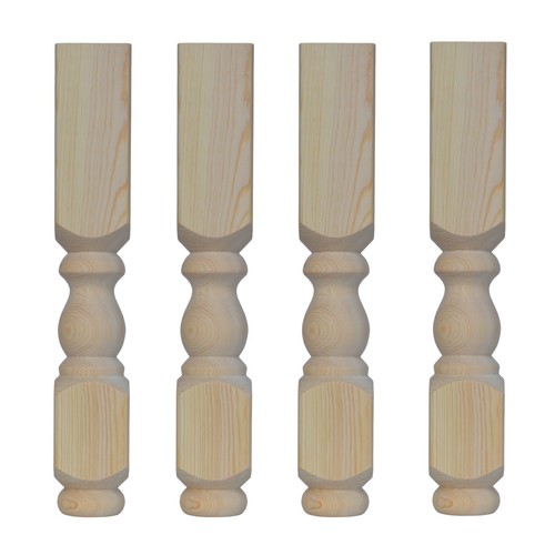 Set solid pine refectory - set,