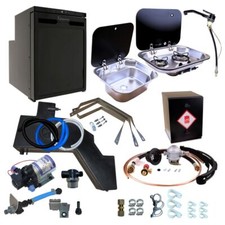VW TRANSPORTER T5/T6 CAMPERVAN KITCHEN CONVERSION FULL KIT LAVANDA KIT 1