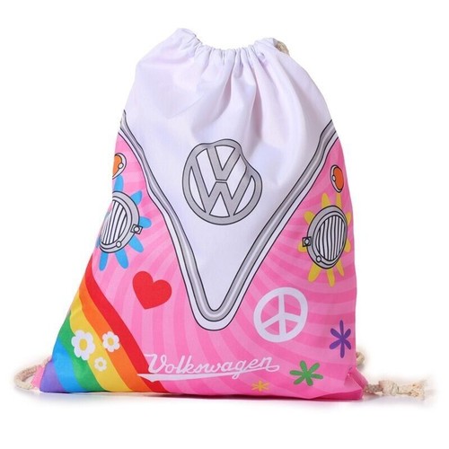 Pink design drawstring - pink,