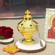 Christian metal incense