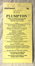 Dick Francis, Signed Plumpton
