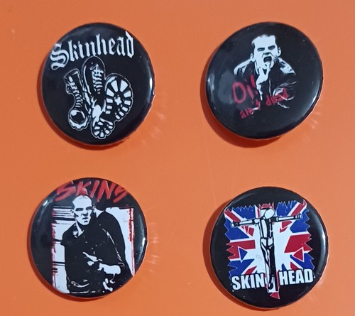 Skinhead badge set - skinhead, 4