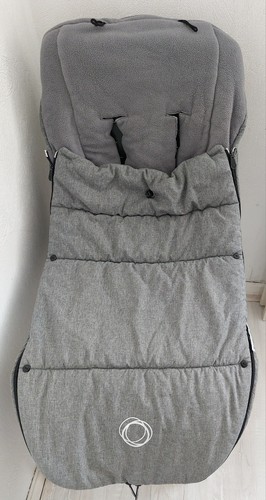 Bugaboo grey melange footmuff